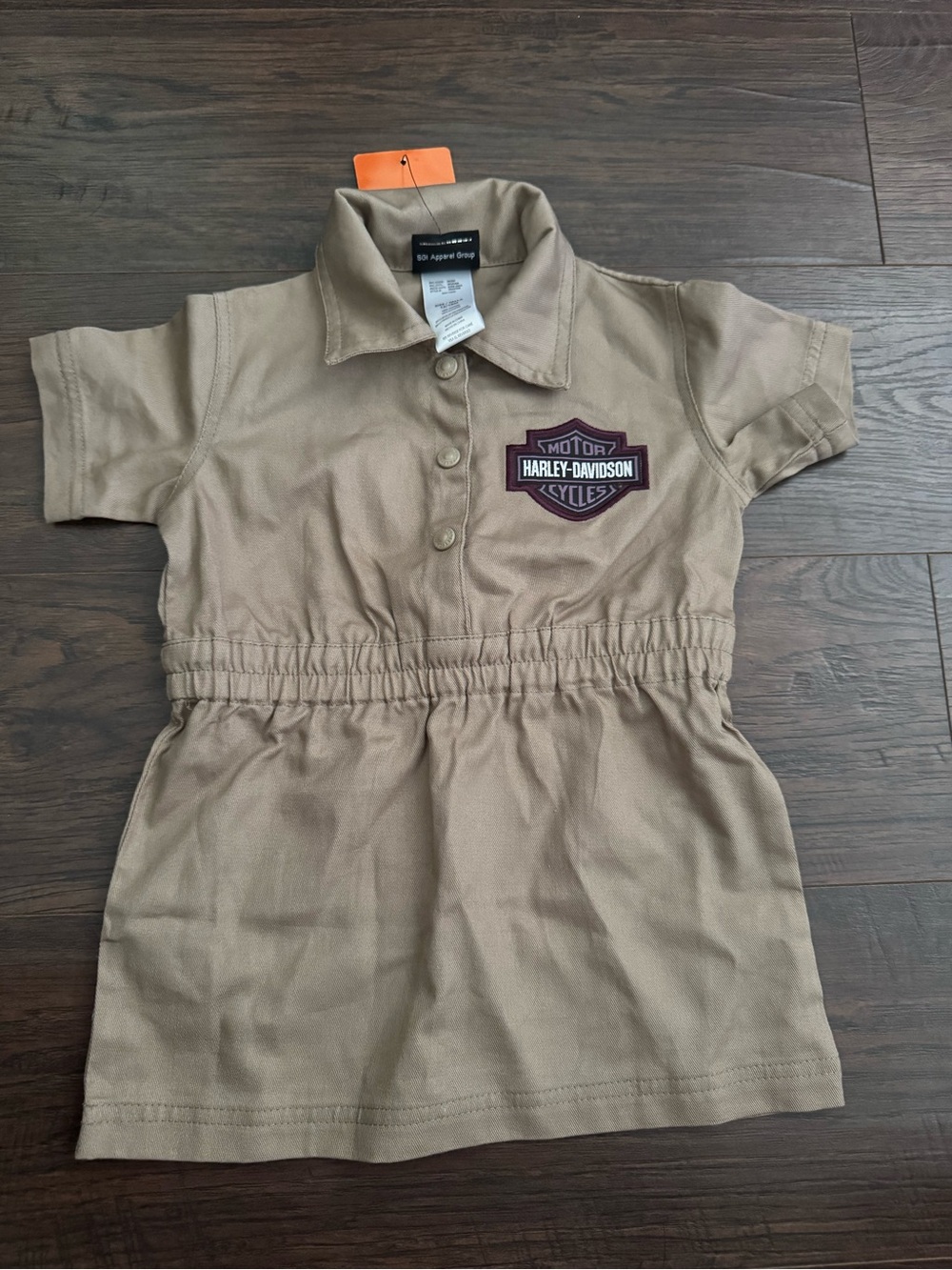 Harley-Davidson baby/toddler Polo Dress with Logo